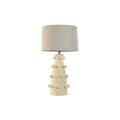Miniatyrbild 1 av 5: Bordslampa Home ESPRIT Kräm Stengods 50 W 220 V 40 x 40 x 76 cm