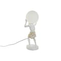Miniatyrbild 3 av 5: Bordslampa Home ESPRIT Vit Gyllene Harts Plast 220 V 18 x 17 x 44 cm