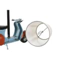 Miniatyrbild 3 av 5: Bordslampa Home ESPRIT Blå Orange linne Metall 31 x 15 x 34 cm
