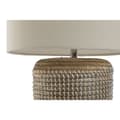 Miniatyrbild 2 av 4: Bordslampa Home ESPRIT Vit Brun 50 W 220 V 38 x 38 x 47 cm