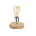 Miniatyrbild 2 av 4: Bordslampa Home ESPRIT Naturell Bambu Glas 50 W 220 V 13 x 13 x 22 cm