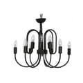 Miniatyrbild 6 av 6: Taklampa Home ESPRIT Svart Metall 54 x 54 x 46 cm