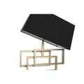 Miniatyrbild 5 av 6: Bordslampa Home ESPRIT Svart Gyllene 50 W 220 V