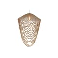 Miniatyrbild 2 av 6: Taklampa Home ESPRIT Ljusbrun Jute Trä 67 x 67 x 100 cm