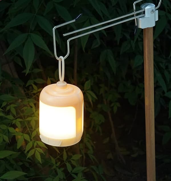 Bærbart natlys til udendørs campinglampe