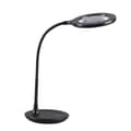 Miniatyrbild 3 av 5: INF Vit Bokklämma Lampa: LED Läslampa med Förstoringsglas Svart