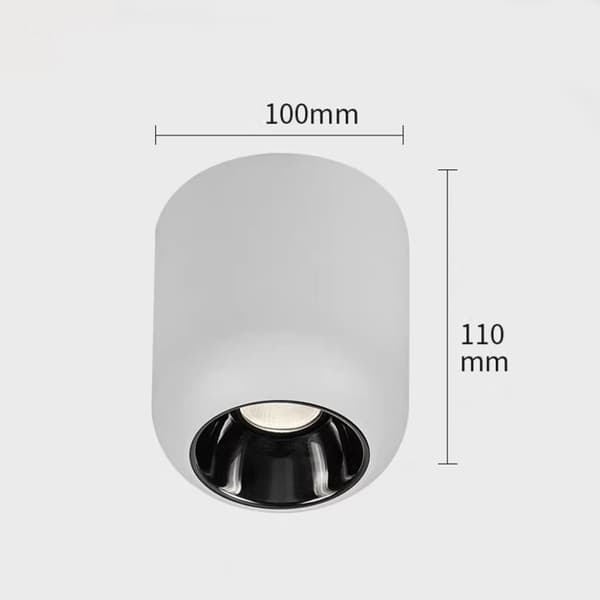 Philips COB Pinta-asennettava kohdevalo Pyöreä LED Häikäisemätön ulkoinen ilman päävaloa Koti Olohuone Käytävä Minimalistinen alasvalo 8W4000K