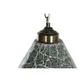 Miniatyrbilde 4 av 6: Taklys Home ESPRIT Grønn Himmelblå Metall Krystall 25 W 23 x 23 x 66 cm (2 enheter)