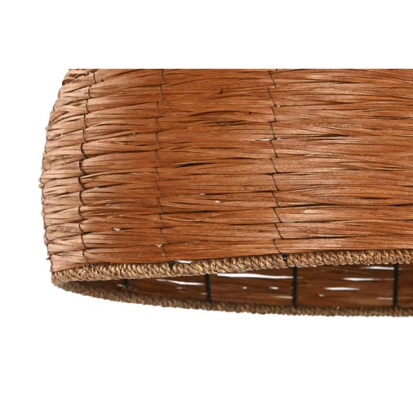Lampeskjerm Home ESPRIT Mørkebrunt 70 x 70 x 50 cm (3 Deler)