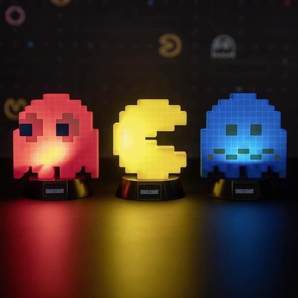 Pac-Man Night Light: Blue Ghost - PALADONE