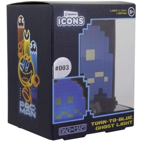 Pac-Man Night Light: Blue Ghost - PALADONE