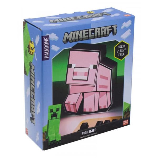 MINECRAFT - Gris - 2D Lampa 16cm
