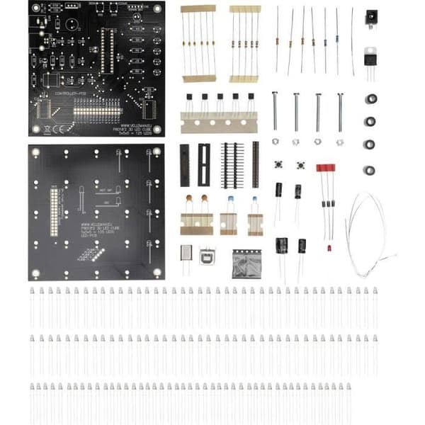Whadda WSL8018W LED Kit – Obegränsade 3D-effekter – Gratis nedladdning av programvara