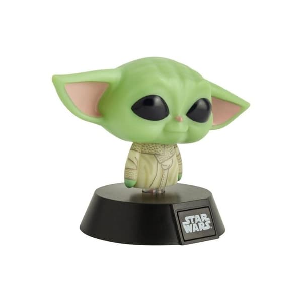 Sänglampa - STAR WARS - The Mandalorian - The Child (Baby Yoda) - Flerfärgad - 80 glödlampor - Inomhus