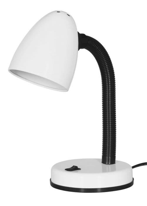 Activejet dekorativ lampa - AJE-BILL Vit - Skrivbordslampa Skrivbordslampa AJE-BILL Vit E27 Vit