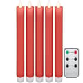 Miniatyrbild 1 av 4: Goobay - 53943 - Set med 5 LED-ljus med timerfunktion med fjärrkontroll Varmt ljus Röd