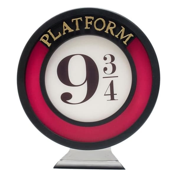 Harry Potter Platform 9 3/4 20 cm stämningslampa - BLUE SKY STUDIOS