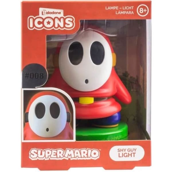 Super Mario Shy Guy Icon Lamp