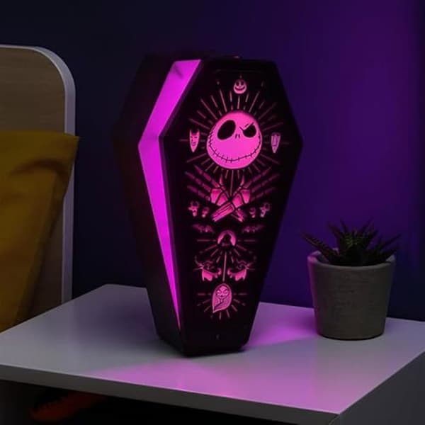 Kistformad nattlampa från The Nightmare Before Christmas - PALADONE - Halloween dekoration
