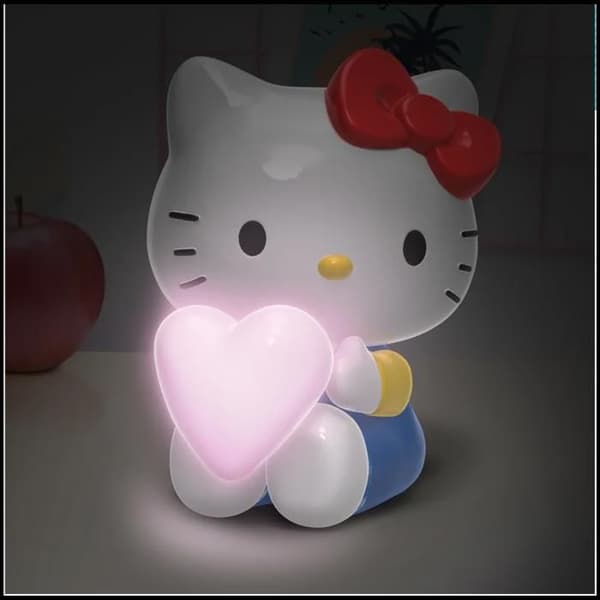 Lampa - PALADONE - HELLO KITTY - LED - Rosa - Barn