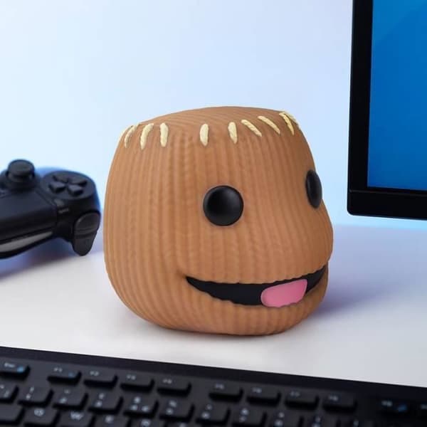 Sackboy lampa med ljud