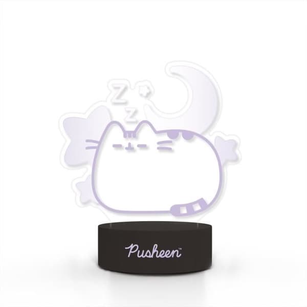 PUSHEEN - SLEEP - DEKORATIV NEON LAMPA - 17CM GRUPO ERIK LAMPL001