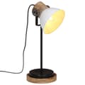 Miniatyrbild 1 av 2: Skrivbordslampa 25 W vit 17x17x50 cm E27