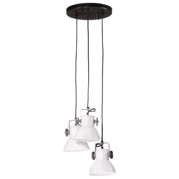 Hänglampa 25 W vit 30x30x100 cm E27