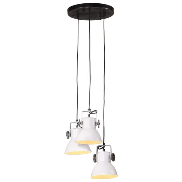 Hänglampa 25 W vit 30x30x100 cm E27