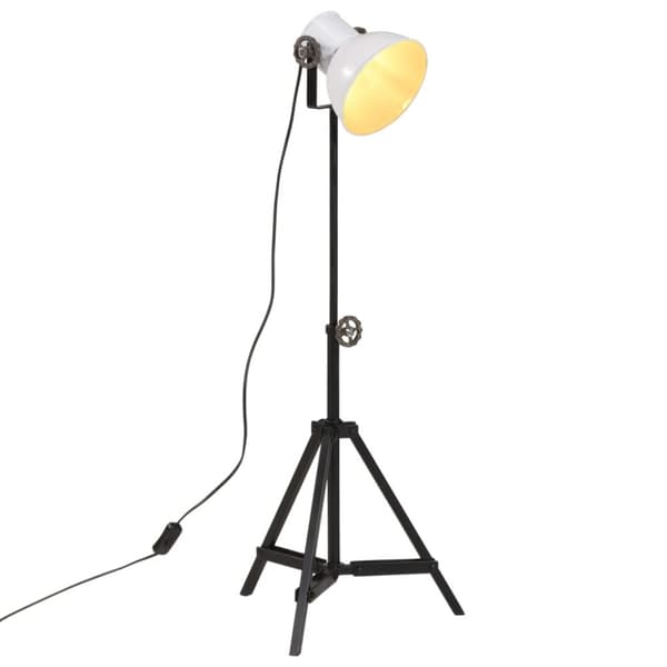 Golvlampa 25 W vit 35x35x65/95 cm E27