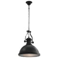 Miniatyrbild 2 av 2: Taklampa svart rund E27