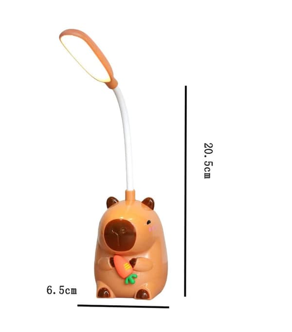 Capybara-pöytävalaisin Kannettava pöytävalaisin hihnalla, kannettava ulkovalaisin