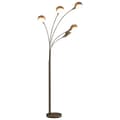 Miniatyrbild 1 av 2: Golvlampa 200 cm 5 x E14 silver