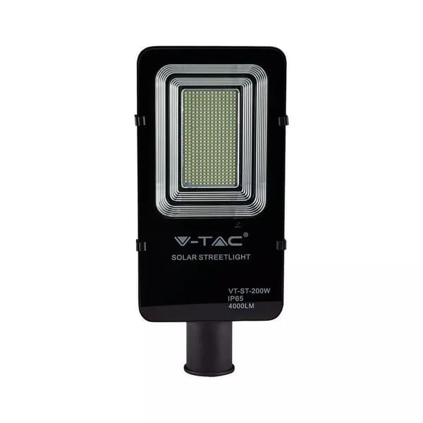 Solcellsgatubelysning V-TAC 50W LED IP65 VT-ST200 6000K 4000lm