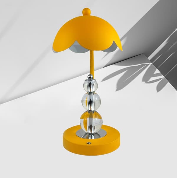Blomsterknop Bordlampe Ornament Soveværelse Sengelampe Skrivebord Atmosfære Dekoration