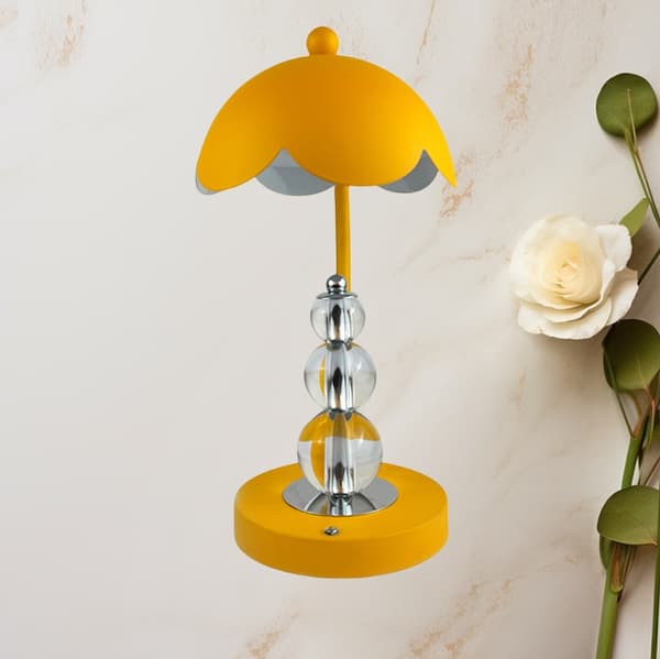 Blomsterknop Bordlampe Ornament Soveværelse Sengelampe Skrivebord Atmosfære Dekoration