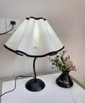 Miniatyrbillede 3 af 5: Minimalistisk bordlampe i wabi-sabi-stil, dekorativt natlys til soveværelse, sengelampe i luksus hjemmemiljø, dekorativt natlys