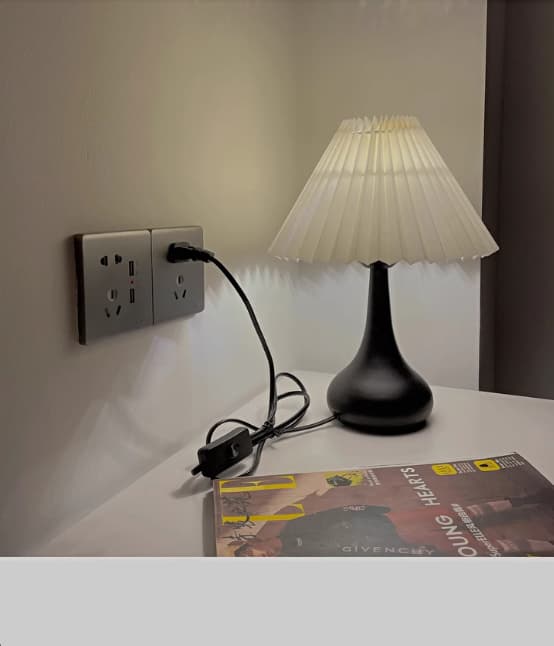 Twilight Taichung Antik Soveværelse Bordlampe Sengelampe Luksus Eksklusiv Vægfatningslampe Med Stemning
