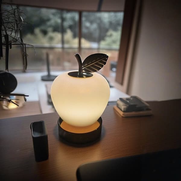 LED natlys sengelampe Apple Touch genopladelig skrivebordslampe