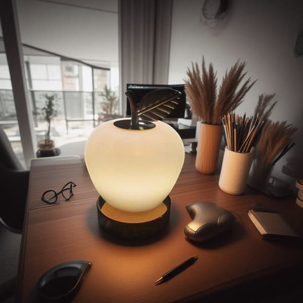 LED natlys sengelampe Apple Touch genopladelig skrivebordslampe