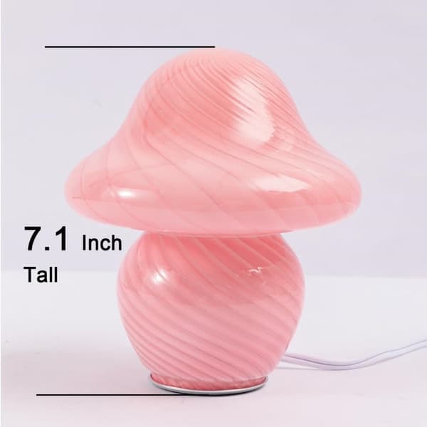 Bomclap Mushroom Bordlampe – Meget sød indretning til soveværelser, stuer og æstetisk interiør – Sød sengelampe med moderne design
