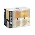 Miniatyrbild 3 av 4: Bordslampa Vit 60 W 2 antal