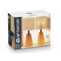 Miniatyrbild 3 av 4: Bordslampa Brun 60 W 2 antal