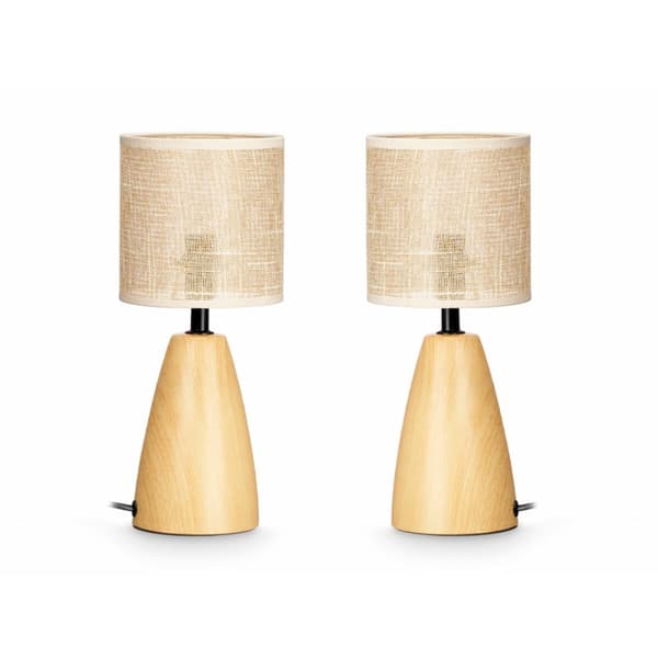 Bordlampe Brun 60 W 2 enheder