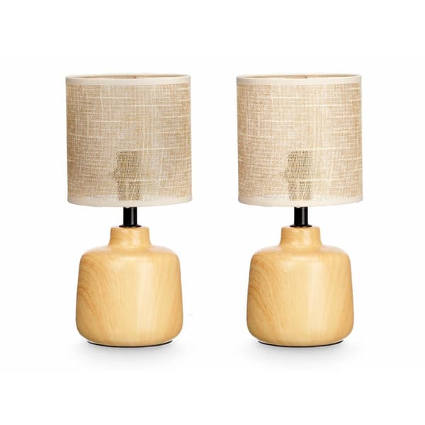 Bordlampe Brun 60 W 2 enheder