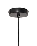 Miniatyrbilde 9 av 10: Pendellampe Svart Metall ø 33 cm Rund form Skandinavisk design Hengelampe Belysning