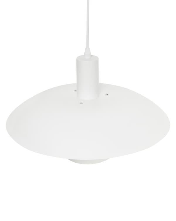 Pendellampe Hvit Metall ø 36 cm Flere nivåer Moderne og vintage design Hengelampe Belysning