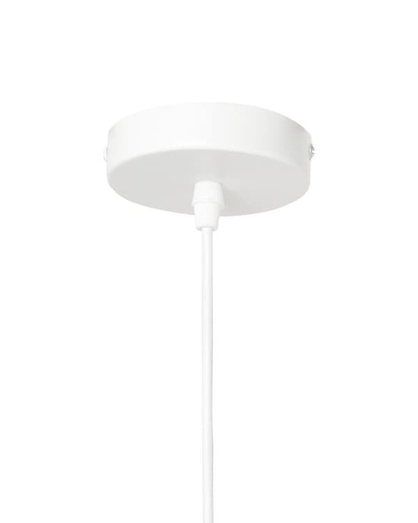 Pendellampe Hvit Metall ø 36 cm Flere nivåer Moderne og vintage design Hengelampe Belysning