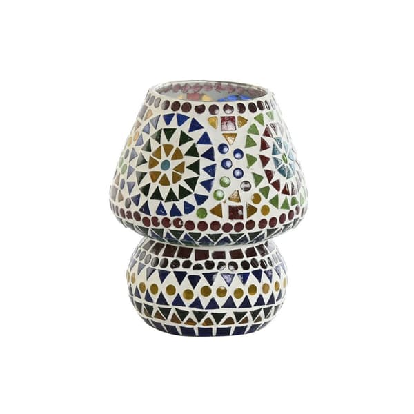 Pöytälamppu Home ESPRIT Monivärinen Alumiini Kristalli 220 V 13 x 13 x 17 cm (2 osaa)