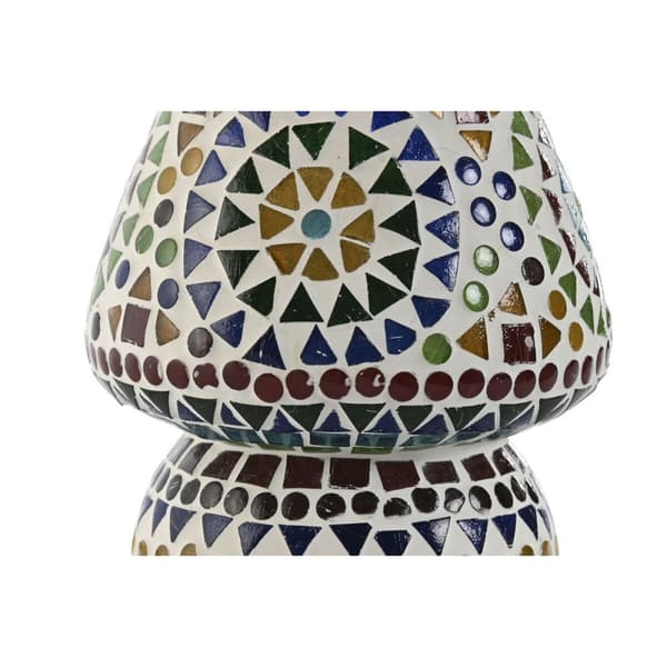 Pöytälamppu Home ESPRIT Monivärinen Alumiini Kristalli 220 V 13 x 13 x 17 cm (2 osaa)